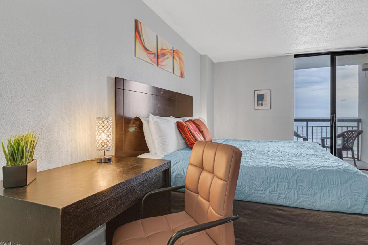 Winter Rates! Work With Breathtaking View, Direct Oceanfront Suite 413 Myrtle Beach Exterior foto